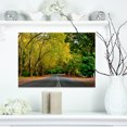 thumbnail image 1 of Road through Stunning Green Verdure - Impression sur Toile Paysage, 1 of 3