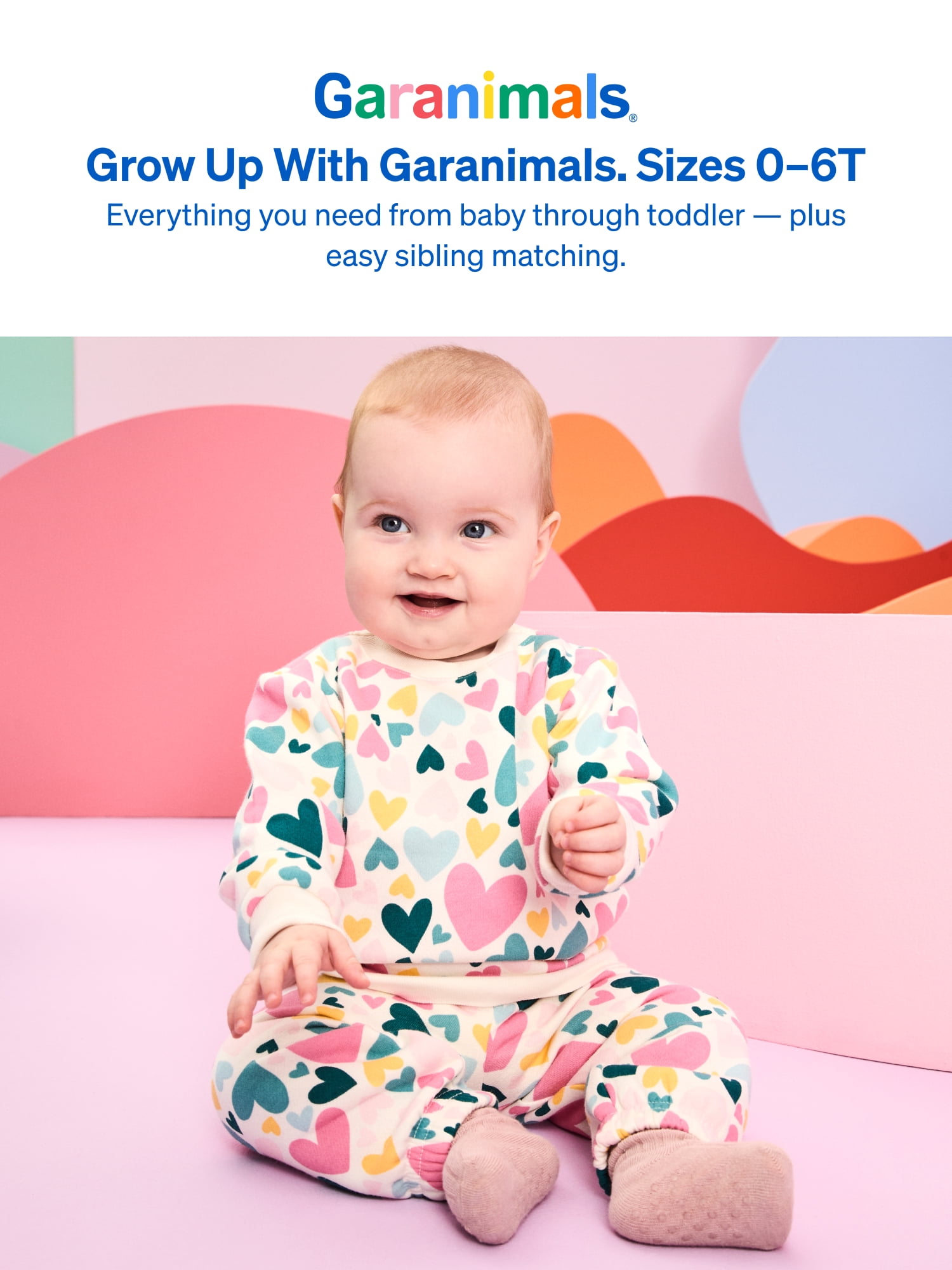 Garanimals Baby & Toddler Girl Outfit Set, 2-Piece Fleece, Sizes 0-6T