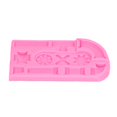 thumbnail image 1 of Molde de Silicona para Pasteles Molde para Hornear DIY Moldes de Silicona para Dulces para Cumpleaños de Bebé Fondant Decoración de Pasteles para Pasteles Postres de ANGGREK Otros, 1 of 8