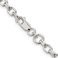 thumbnail image 3 of Sterling Silver Oval Rolo Chain 16", 3 of 5