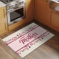 thumbnail image 2 of Happy Mother's Day Entryway Rug 2'x3'&nbsp; Non Slip Front Door Mats, Pink Floral Buffalo Plaid Burlap Entrance Rugs Indoor Outdoor Carpet, Washable Floor Mats Small Area Rug for Bedroom Kitchen, 2 of 8