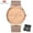 Rose Gold with Box, variant on MINIFOCUS Men's Watches Quartz Waterproof Stainless Steel Mesh Belt