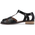 thumbnail image 3 of Journee Womens Azzaria Low Block Heel Square Toe Flats, 3 of 10