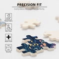 thumbnail image 6 of 1000 PCS Magical Forests - 1000 Piece Wooden Jigsaw Puzzle,Wonderful imagination,Stunningly Vibrant Colors,Characterized by vibrant and beautiful illustrations,depicting a unique forest, 6 of 6