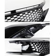 thumbnail image 2 of NINTE Front Bumper Hood Mesh Grille for 2016-2019 Honda Civic Gloss Black, 2 of 4