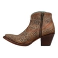 thumbnail image 3 of Corral Boots Womens Cheetah Suede Pointed Toe Cowboy  Ankle Boots, 3 of 5