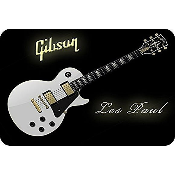 RYLABLUE Les Paul Gibson guitar Doormat Floor Mats Rugs Outdoors/Indoor Doormat Size 23.6x15.7 inches