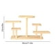 thumbnail image 3 of Estantería de Madera de Varios Niveles - Estantería de 5 Niveles para Plantas, Figuras y Decoración - Estantería de Madera Maciza Color Beige con Superficie Antideslizante, 32 X 16 X 6 Cm, 3 of 7