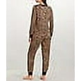 thumbnail image 4 of kate spade new york Womens Brushed Cozy Jersey Knit Henley Pajama Set Style-KS92570, 4 of 5