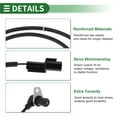 thumbnail image 3 of Unique Bargains ABS Wheel Speed Sensor ABS Sensor Set Anti-lock Braking System Sensor for Mitsubishi Space Wagon 1998-2004 No.MR289342 Front Left, 3 of 7