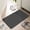 Dark Gray, variant on Ultra Thin Door Mat Indoor Entrance, 1/10 in Thin Door Mats for Inside Entry, Non-Slip Rubber Backing Washable Doormat, Fade Resistant, Absorbent, Low Profile Dirt Trapper, 24"X16"