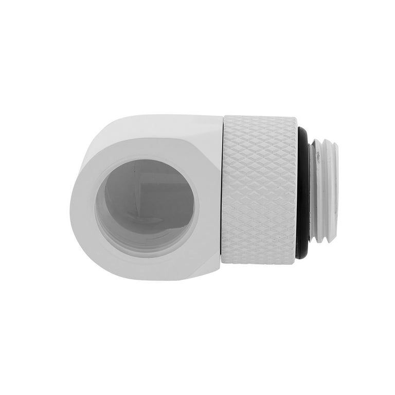 完璧すぎるが故三度も Rotary Degree 90 Series X Hydro Corsair Adapter, 2 White, 冷却パーツ・ファン