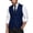 1-Navy, variant on MXALUOB Men's Suit Vests V Neck Button Front Dress Vest Slim Fit Notched Lapel Formal Waistcoat with Pockets for Business Wedding