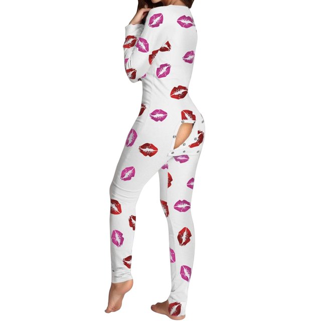 Combinaison 2025 Boutonnée devant Vêtements de Nuit pour Femmes Adultes Robe Fonctionnelle Pyjama pour Femmes Combinaison pour Femmes