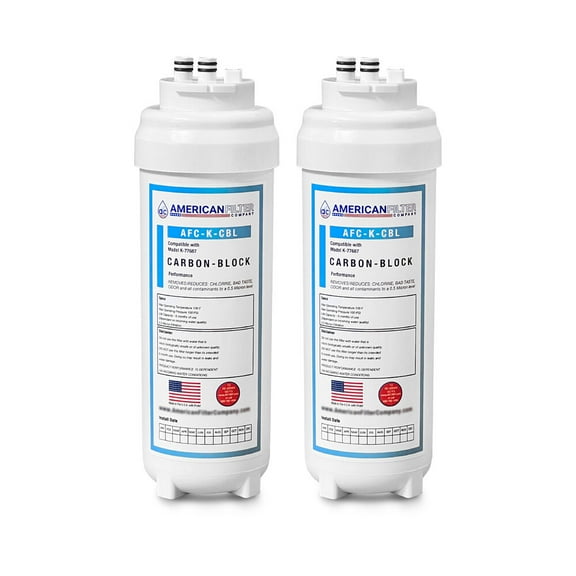 AFC® #AFC-K-CBL, Compatible with Kohler K-22156, K-22156-NA, K-22155, Aquifer Water Filter - 2 Filters