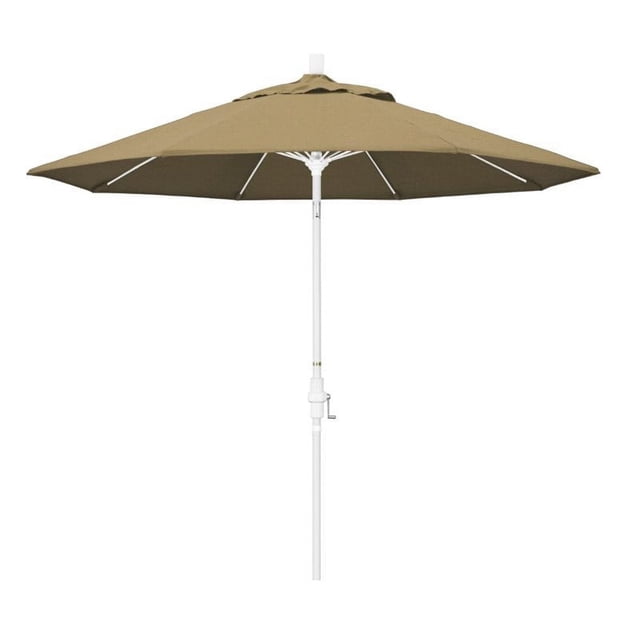 California Umbrella Parasol de Patio de 9 Pieds en Paille
