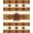 Tan Brown Cream, Pattern 1, variant on ODIKA Stripe Spotted Boho Border Farmhouse Motif Southwestern Playful Expressive for Dorm Room, Small Living Apartment, Stain Resistant Low Profile