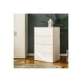 thumbnail image 2 of Klair Living Oliver Farmhouse Wood Chest with Four Drawers in White, 2 of 4
