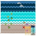 thumbnail image 1 of Beach Blanket Waterproof Sandproof, 9x10 ft Oversized Sand Free Beach Mat, Quick Drying, Light Weight and Portable Outdoor Picnic Mat for Travel, Camping, 1 of 4