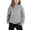 Grey, variant on JIAYUE Girls 2-Piece Outfits Baggy Raglan Long Sleeve Solid Color Hoodies With Pocket Sweatpants Sets For Back To School,3-4 Years