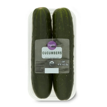 Organic Cucumber, 2 Each