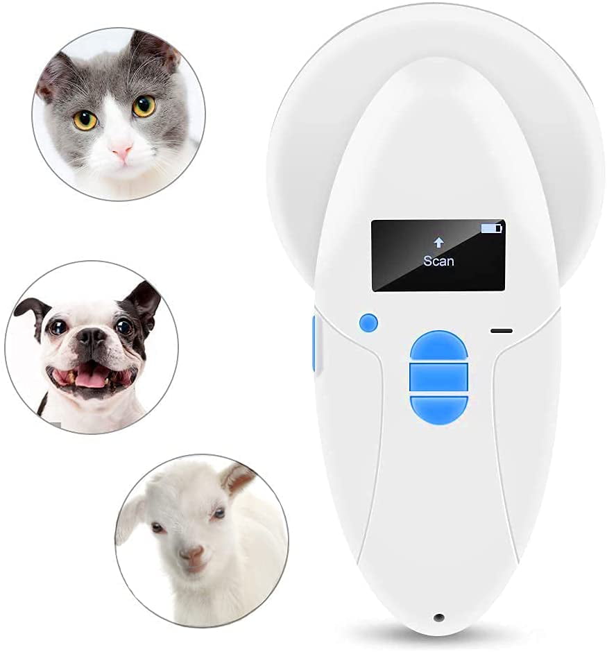 Smart Bluetooth Microchip Reader Animal ID FDX-B Chip Pet Scanner PetScanner 
