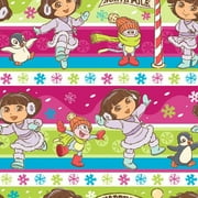 Nickelodeon Dora the Explorer Christmas Gift Wrap