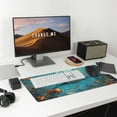 thumbnail image 6 of Salouo Realistic Ocean Shark Print Large Mouse Pad,Extended Mat Desk Pad, 3mm Thick Mice Pad Desk Mat Big Desk Pad for Work, Game, Office, Home -16 x 29.5in, 6 of 8