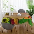 thumbnail image 5 of SKYSONIC 60"x120" Square Tablecloth with Autumn Fruits and Vegetables Prints, Anti-Wrinkle and Smooth Table Cloth for Kitchen/Home Party Decoration, 5 of 7