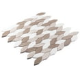 thumbnail image 6 of Channing Elongated Hex 1" x 2.5" Marble Honeycomb Mosaic Wall & Floor Tile, 6 of 7