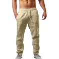 thumbnail image 1 of CHOK Pants For Men Men‘s Pants With Deep Pockets Loose Fit Casual Jogging Trousers For Running Workout Training Basketball Comfort, 1 of 4