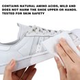 thumbnail image 4 of Shoe Cleaner Kit For White Shoes, Sneakers, Leather Shoes, Suede, Tennis shoe cleaner White Shoes Spray Clean Portable Leave-in Foam Dry Cleaner Small White White Stain Removal Yellow Small 350ml, 4 of 9