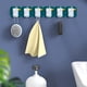 thumbnail image 4 of Fiudx Ganchos de Pared Resistentes, Adhesivo Fuerte, Instalación Sencilla Sin Taladros, Diseño Transparente, Organizador Versátil para El Hogar, La Cocina y El Baño, Solución Que Ahorra Espacio, Paqu, 4 of 4