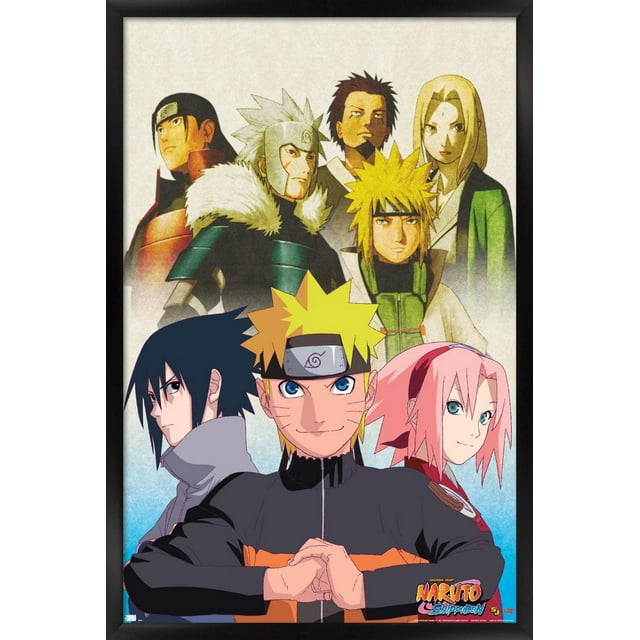 Naruto Shippuden - Key Art Wall Poster, 14.725" x 22.375"