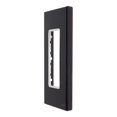 thumbnail image 3 of Placa Decorativa Vidrio Negro Leviton 12X7.5X0.8 Cm, 3 of 3