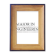 thumbnail image 1 of Quote i Major en ingeniería Marco de imagen marco de escritorio, 1 of 4