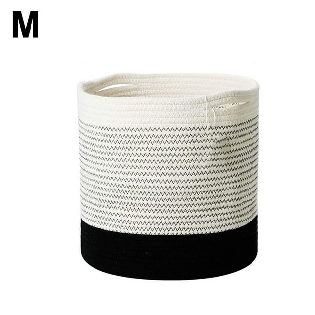 Panier de Rangement Tissé Polyvalent et Élégant Paniers de Rangement pour Organiser