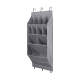 thumbnail image 1 of Zapatero para colocar sobre la puerta con bolsillos extra profundos, zapatero de pared para armario y puerta estrecha, 1 of 6