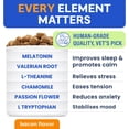 thumbnail image 2 of BARK&SPARK Extra Strength Melatonin Calming Chews for Dogs Sleep - 6mg Dog Melatonin Chews for Small & Large Dogs, Puppy Melatonin Treats - Calming Aid for Dogs - Medium Doggie Sleeping Pills - 120ct, 2 of 7