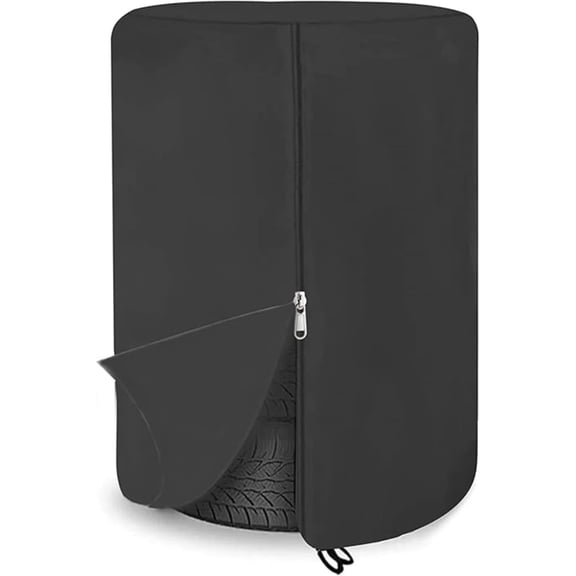 WIKCOVER Durable Tire Cover & Storage Bag, 420D Waterproof & Dustproof Material, 28.76 x 43 in