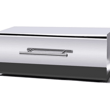 Stainless Steel Bread Box with Keep Fresh Function, Multipurpose Storage Food Bin for Kitchen Countertop