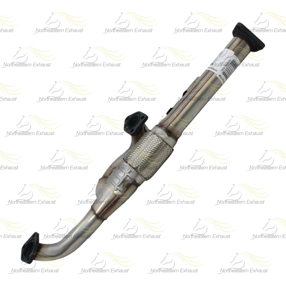 Northeastern Exhaust | Stainless Steel Front Flex Pipe Fits 2009–2011 Honda Pilot 3.5L SUV – Direct Fit | Free Gaskets Included