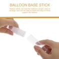 thumbnail image 4 of WRISTBIQUE Transparent Balloon Sticks for Party Use Plastic Balloon Holders Ideal for Wedding and Events 15 Pcs, 4 of 10