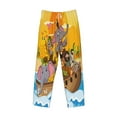 thumbnail image 4 of Bingfone Animals On Noah'S Ark1 Mens All Over Print Sleep Pajama Pants-Medium, 4 of 9