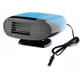 thumbnail image 1 of Calentador de coche de 12 V, 150 W, emisor y desempañador de ventana de coche, ventilador portátil para coche, rotación de 360°, viento frío y cálido - 12 V azul, 1 of 3