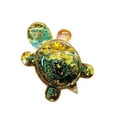 thumbnail image 3 of Crystal Turtle Figurines, Tiny Turtle Glass Turtle Figurines Crystal Turtle Statue Glass Turtle Gifts Sea Turtle Gifts for Women, Sea Glass Art Sea Turtle Decor, Turtles Gifts for Turtle Lovers, 3 of 9