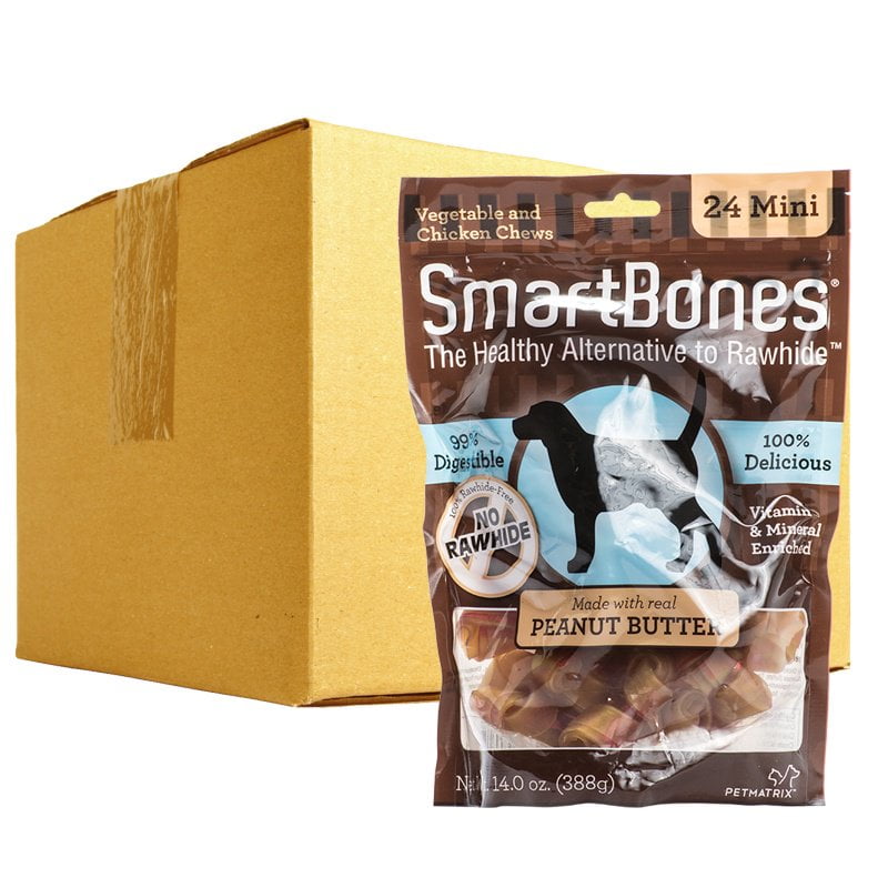 smartbones peanut butter 32 mini