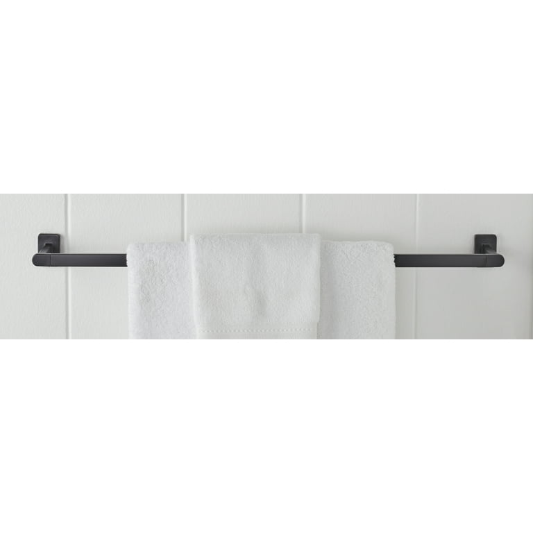 Better Homes Gardens Alden 24 Towel Bar Towel Holder in Matte Black