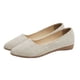 thumbnail image 1 of 1 par de mujeres zapatos planos para primavera verano cómodos zapatos puntiagudos, 1 of 6