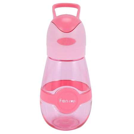 

2 In 1 Usb Rechargeable Ultra-Quiet Portable Cup Fan Cooling Fan Water Pink